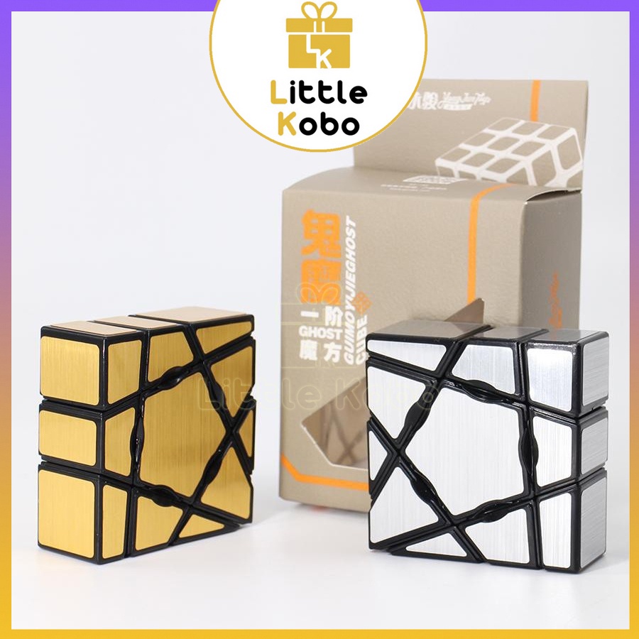 Rubik Biến Thể Rubik Ghost Mirror Cube YongJun 1x3x4 Rubic Đồ Chơi Trí Tuệ