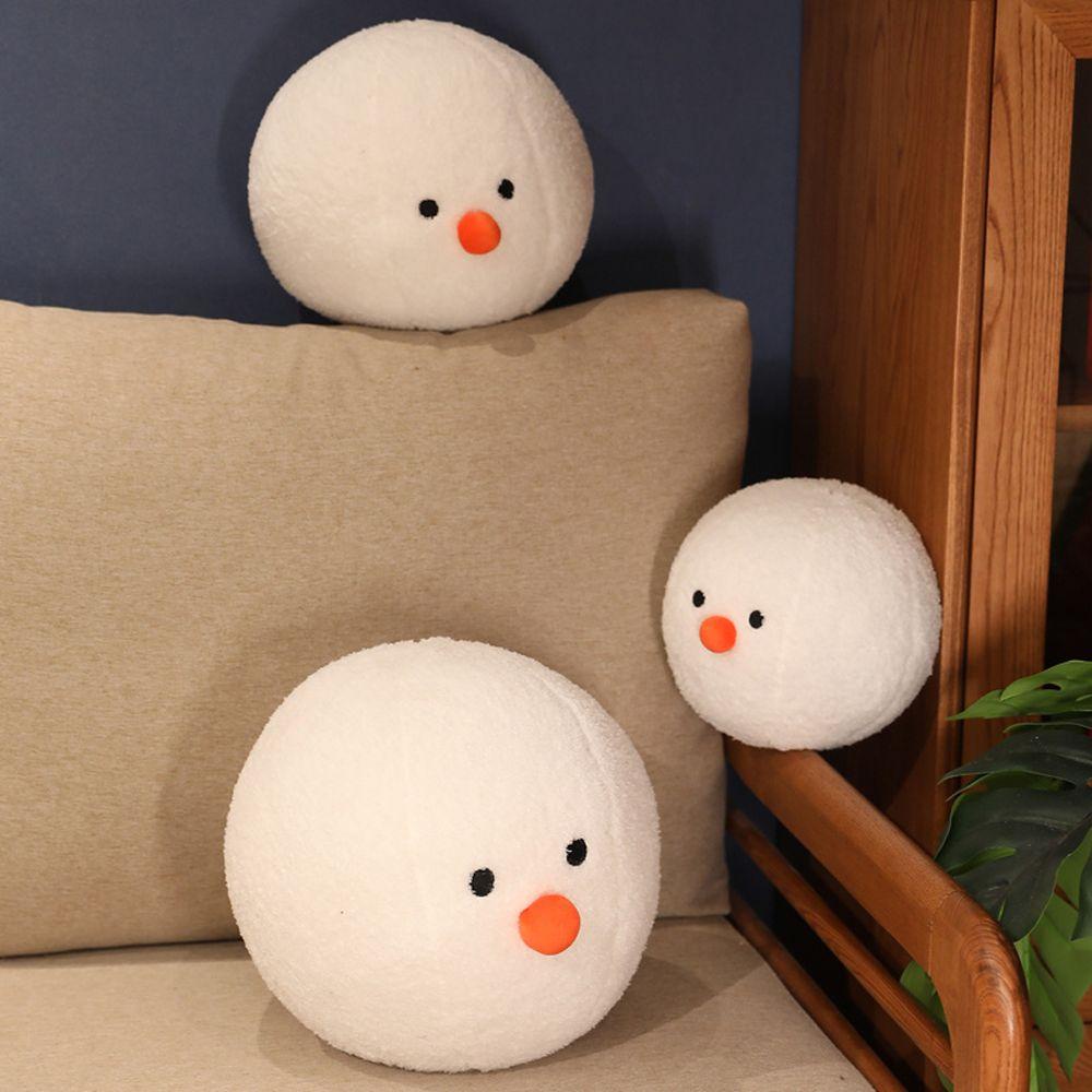 LANFY Quả Cầu Tuyết Nhồi Bông Mềm Mại Dễ Thương