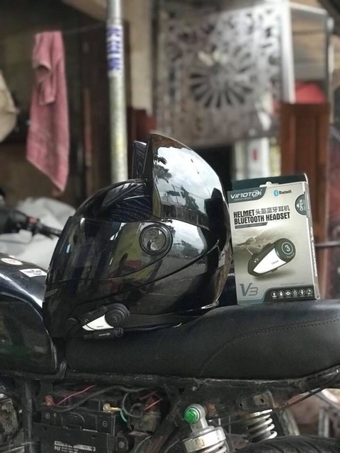 Tai nghe gắn nón bảo hiểm Vimoto V3