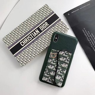 Ốp Iphone Diorr cài thẻ kiêm ví iphone 6 đến11promax