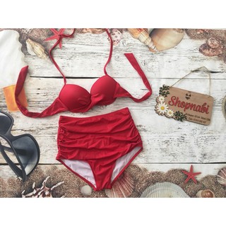 Bikini 2 Mảnh Basic - Cạp Cao Cực Tôn Dáng