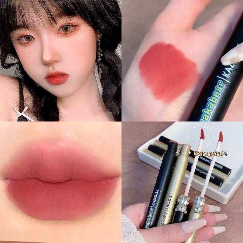 Son Môi Màu Lì Lâu Trôi Không Thấm Nước Thời Trang