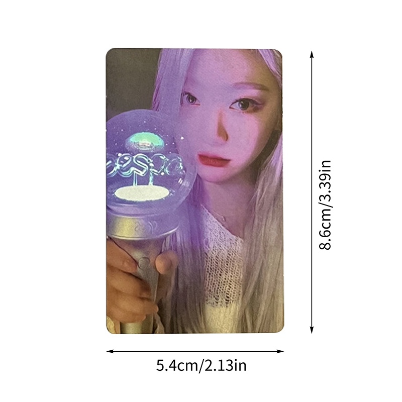 Set 4 Tấm Thẻ Ảnh Lomo Nhóm Nhạc Kpop Aespa