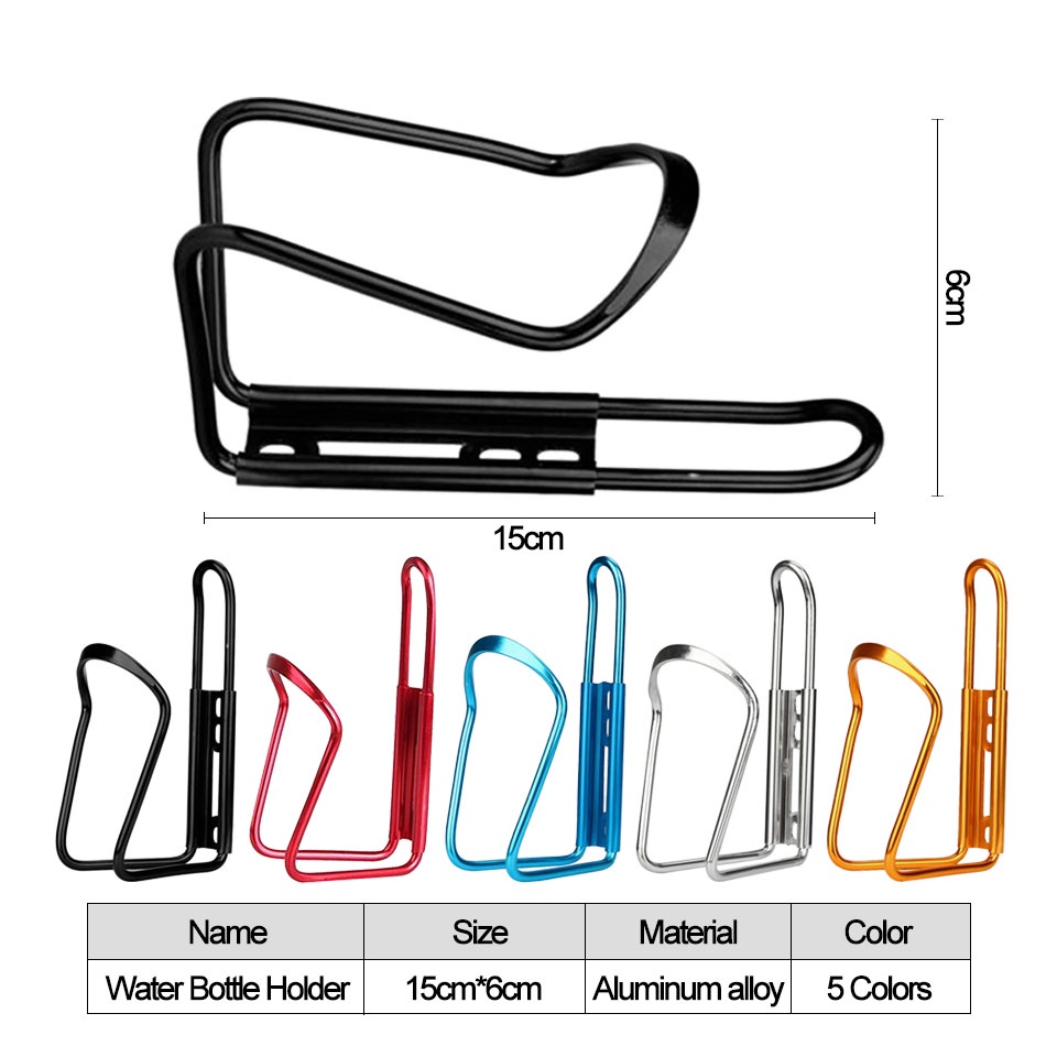 GTUBIKE 1 Giá Đỡ Bình Nước Bằng Hợp Kim Nhôm Gắn Xe Đạp Leo Núi Tiện Dụng