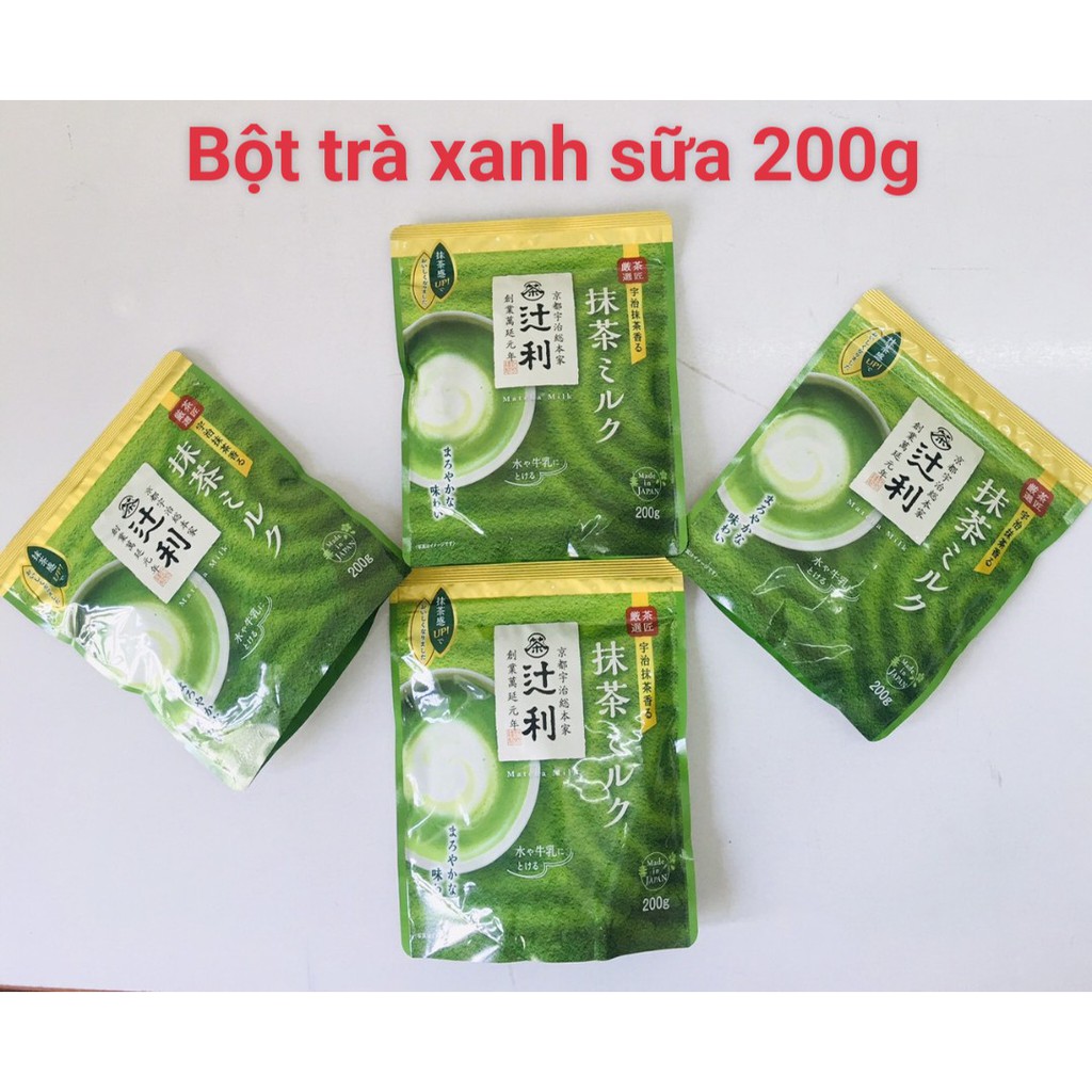 Bột Trà Xanh Sữa 200g Matcha Milk - Nhật Bản