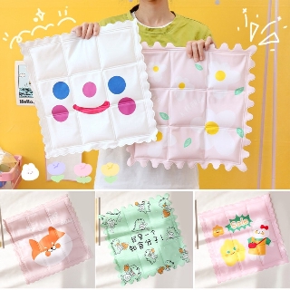 2 / 2 Miếng Đệm Vuông Lót Gối Làm Mát Chống Trượt Cho Thú Cưng