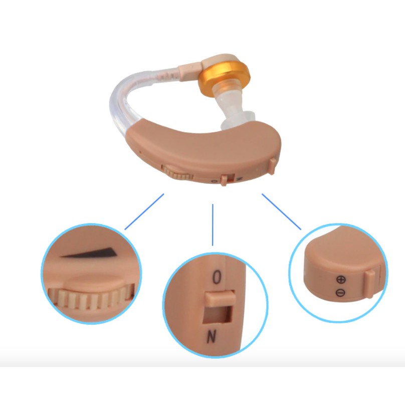 Máy trợ thính có chống nước Hearing Aid USA Powertone F138