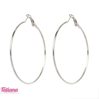 Tổng Hợp Bông Tai Khoen Tròn Trơn - Tatiana - BH2444 ( Bạc)