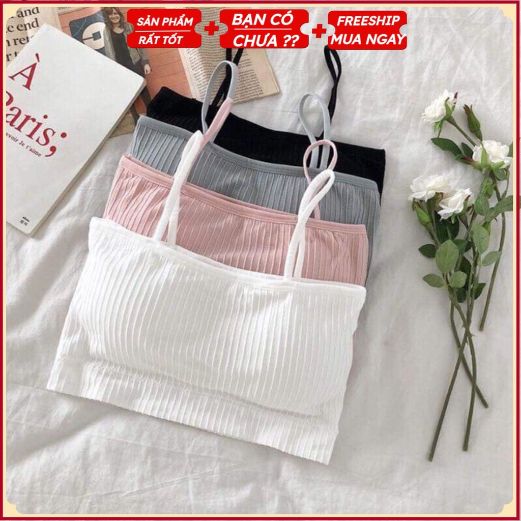 PVN21075 Áo bra quây croptop nữ 2 dây cá tính gợi cảm