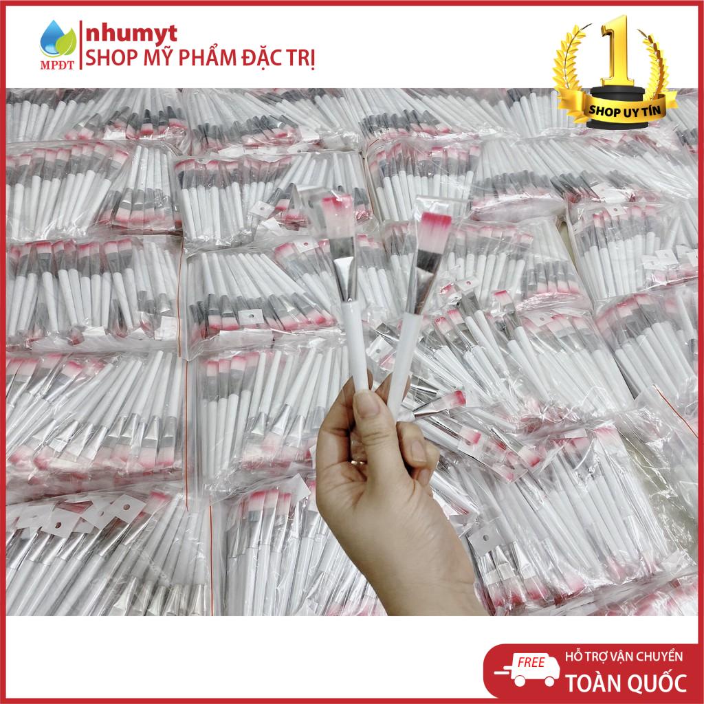 (Combo 200) Cọ quét mặt nạ cán hồng, cán trắng, cọ đắp mask