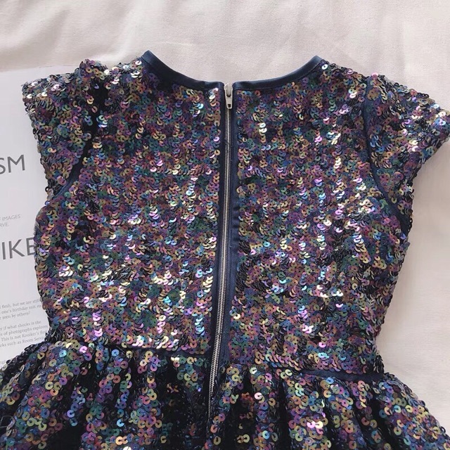 Váy cườm xuất dư siêu xinh cho bé gái