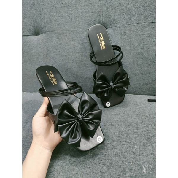 Dép sandal  bigsize nơ 4cánh