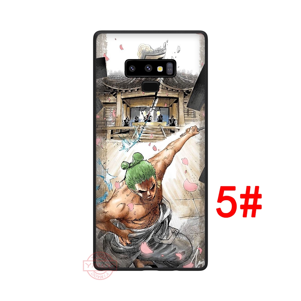 Ốp điện thoại từ nhựa dẻo in hình One Piece cho Samsung Galaxy S7 Edge S8 S9 S10 Plus Note 8 9