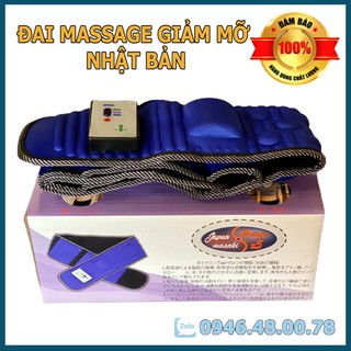 Đai Massage Giảm Mỡ Masaki X5 Nhật Bản | Đai Massage Nhật Bản Masaki Đánh Mỡ Thừa