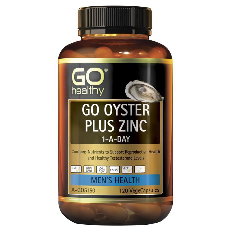 Tinh Chất Hàu GO Healthy Oyster Plus 120 Viên chính hãng