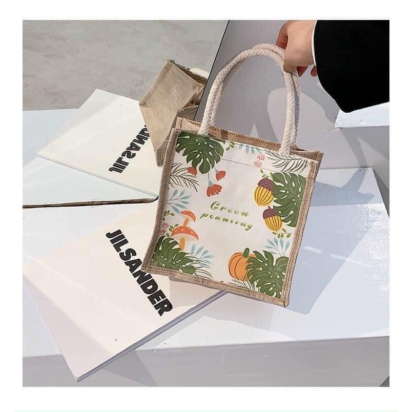 [Mã WAMT2405 giảm 10K đơn 0K] Túi cói mini họa tiết vintage | BigBuy360 - bigbuy360.vn