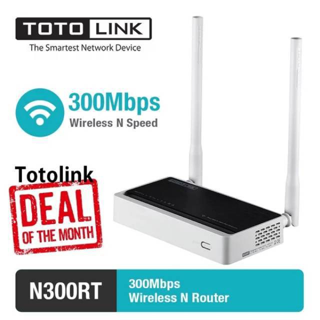 Bộ Phát Sóng Wifi Totolink N300rt-300mbps 2 Ăng Ten