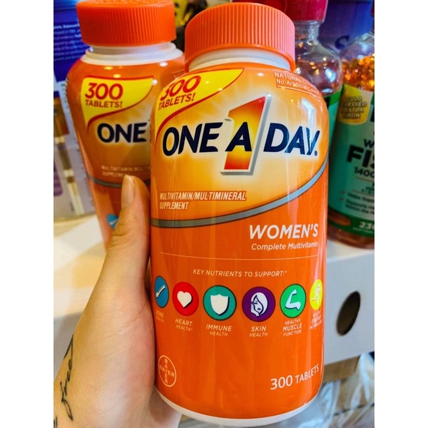 VIÊN UỐNG ONE A DAY NỮ 300 VIÊN - USA