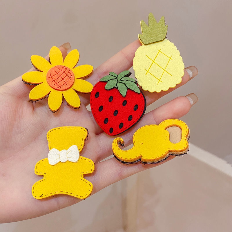 Kẹp Tóc Mái Dán Không Đau Dễ Thương Cho Bé