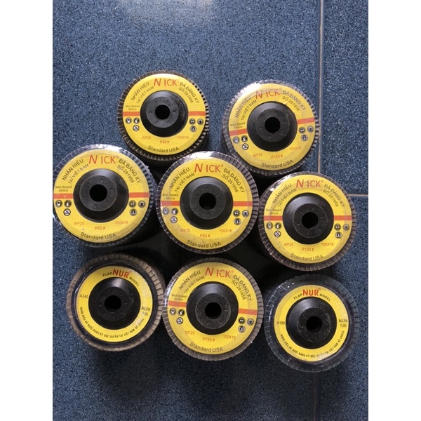 Nhám xếp tròn 100mm