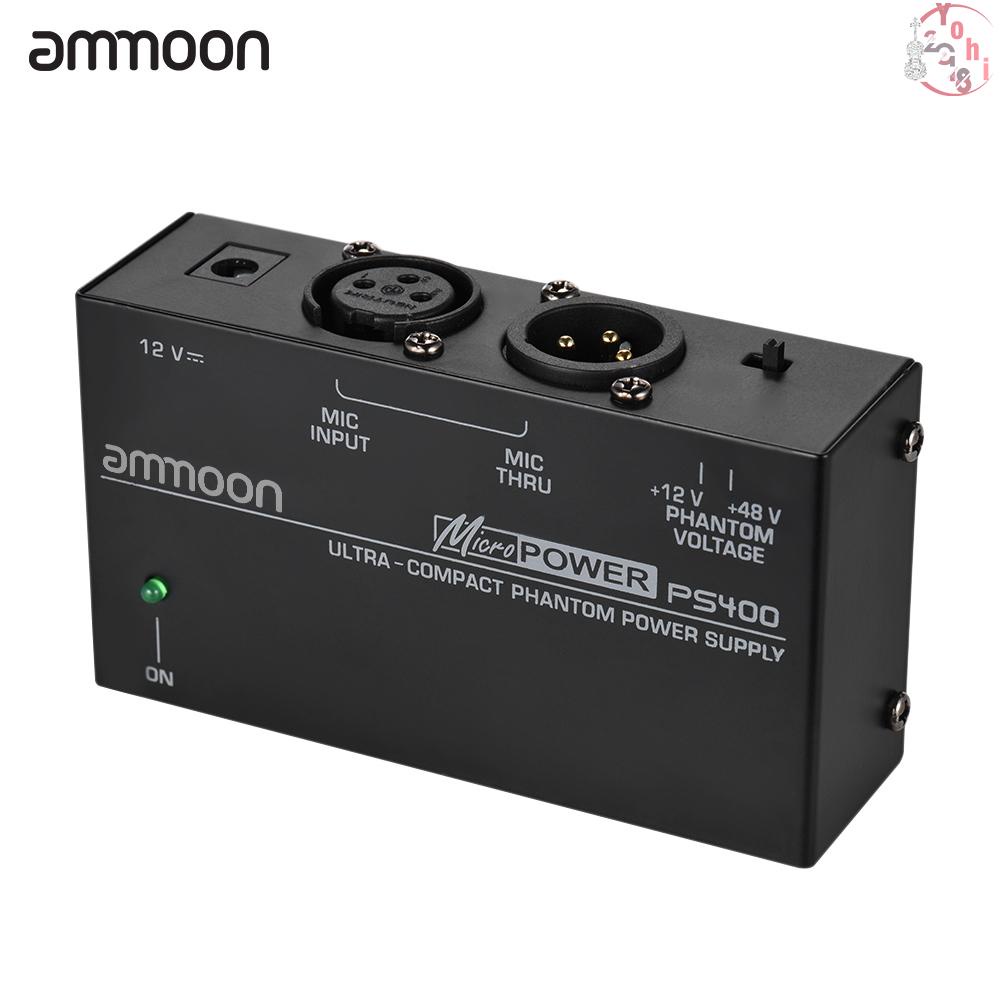 Bộ Nguồn Micro Ammoon 12v + 48v