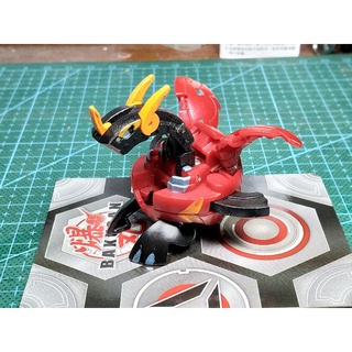 mô hình đồ chơi Bakugan phim phần 2 , Viper Helios đỏ đen ( phiên bản chuẩn màu trong phim )