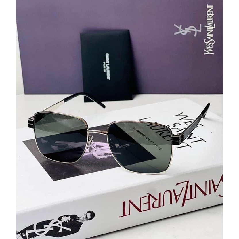 Kính mát chính hãng Saint Laurent new form vuông HOT HIT nam nữ đeo đều đẹp