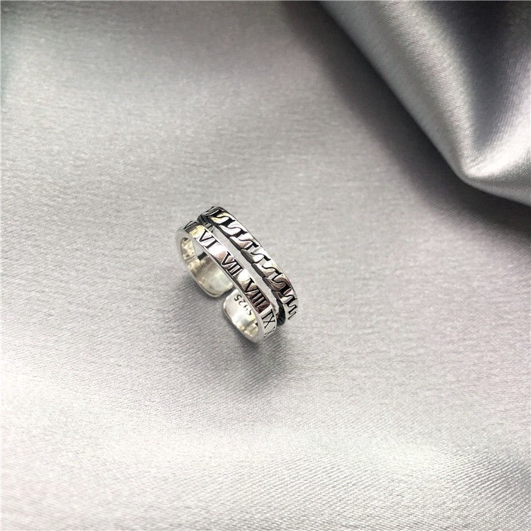 Nhẫn Trang Sức Mặt Vuông Thời Trang Hàn Quốc Đơn Giản 23239