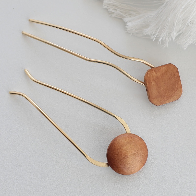 Trâm Cài Tóc Hình Chữ U Phong Cách Trung Hoa Cổ Điển Cho Nữ