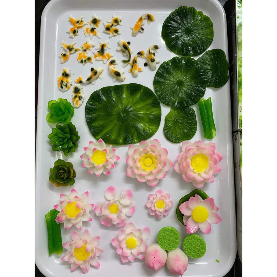 KHUÔN SILICON CÁ KOI
