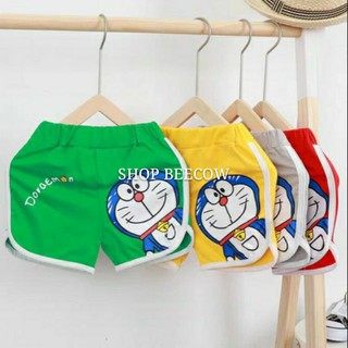 Quần đùi in hình doraemon cho bé 8-18kg