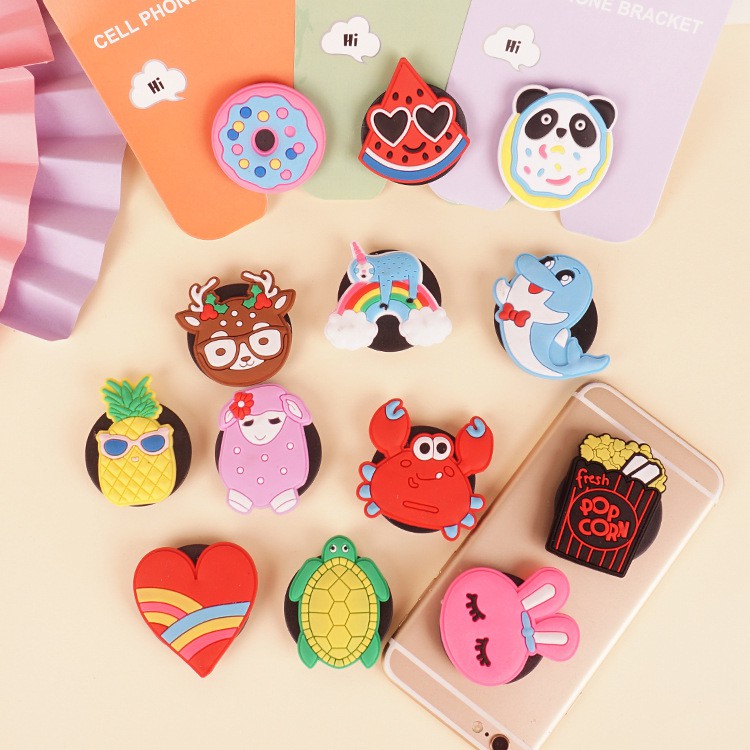 Giá Đỡ Điện Thoại Chống Lưng Popsocket Cho Phụ Kiện Điện Thoại, Popsocket Hoạt Hình Cute Dễ Thương (Được Chọn Mẫu)