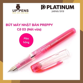 Bút máy Preppy ngòi 03 nét vừa - Mực hồng