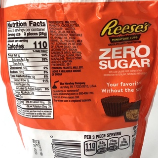 Chocolate bơ đậu phộng không đường Reese’s