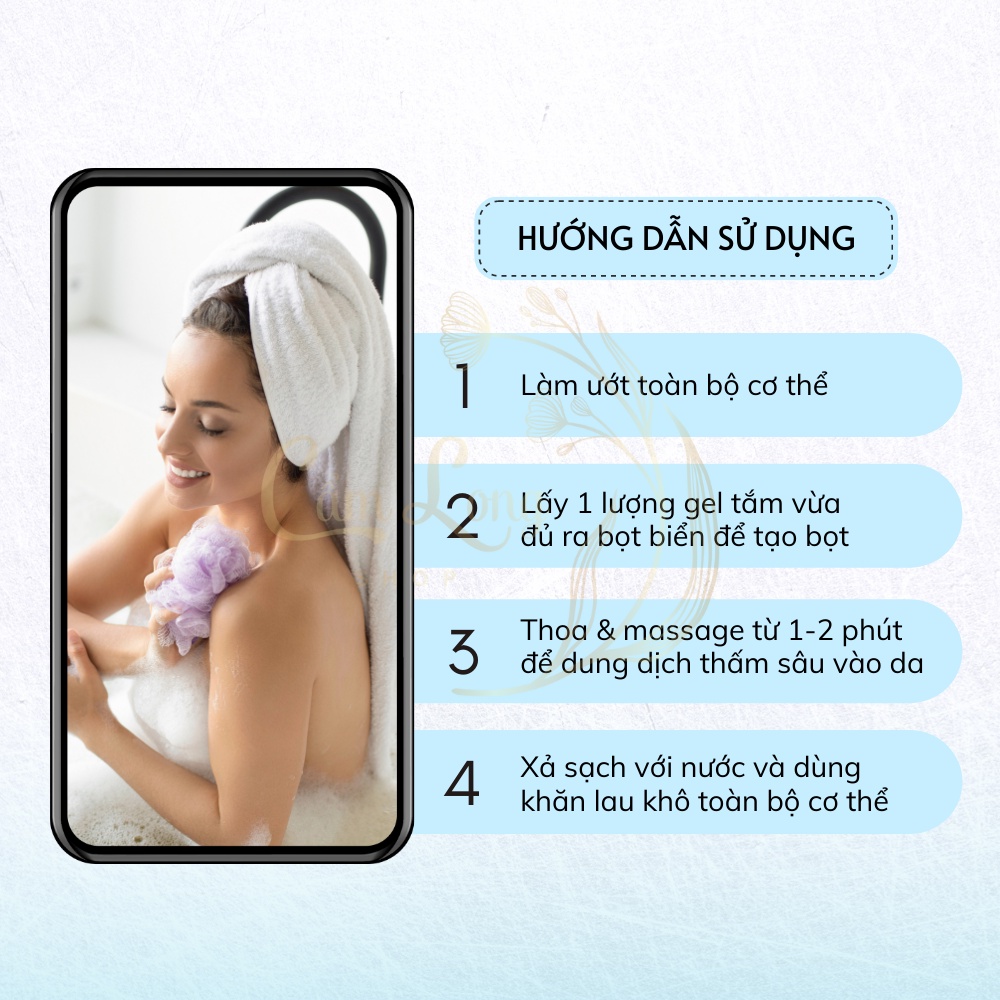 Sữa tắm giảm mụn lưng freeskin 250ml sữa tắm ngăn ngừa mụn lưng và ngực giảm thâm sáng da – shop bách hóa cẩm long