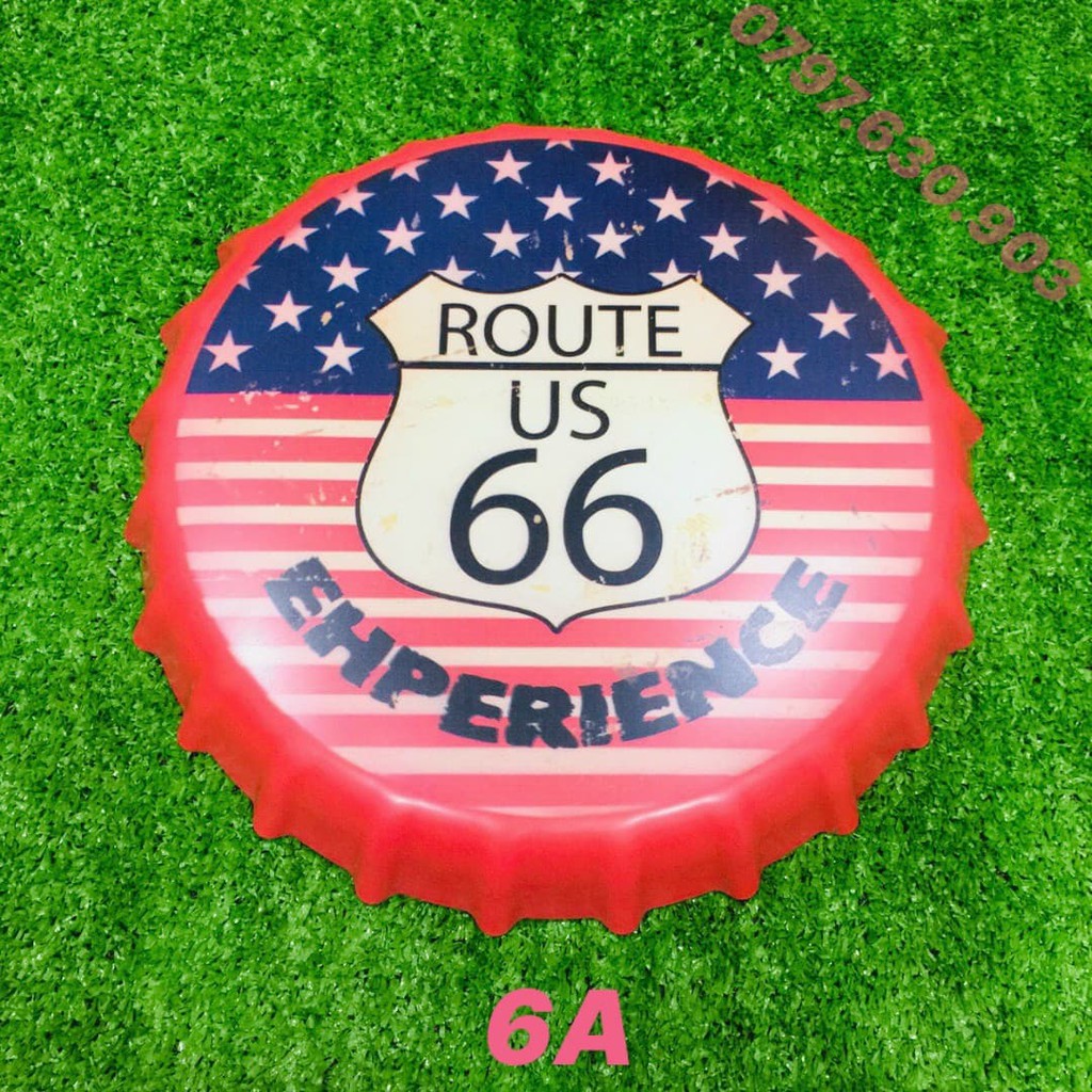 Nắp bia trang trí tiệm tóc , decor cửa hàng [ Loại lớn ]. | BigBuy360 - bigbuy360.vn