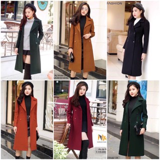 Bán sỉ Áo khoác dạ dáng dài cao cấp /Kho Buôn Phương Linh/