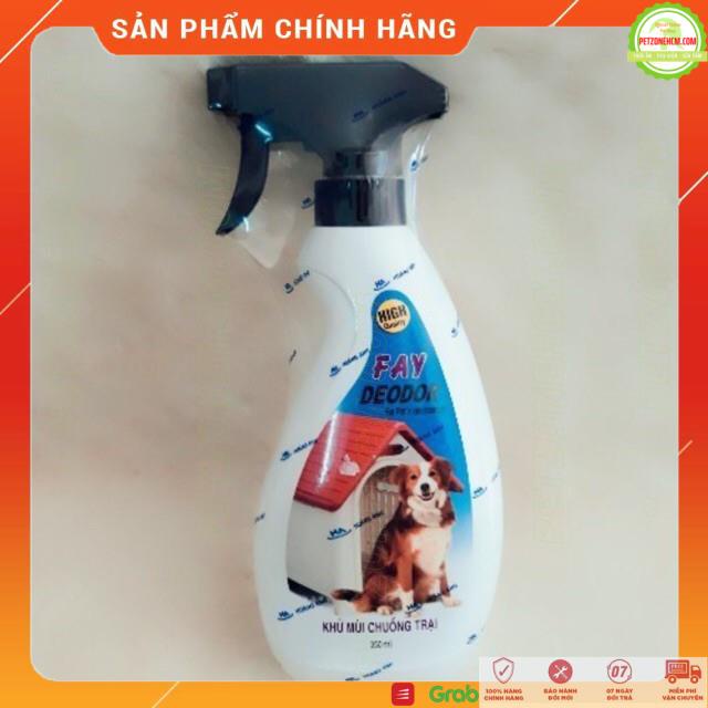 Khử mùi fay deodor ⚜ FREESHIP ⚜ DEODOR for Pet’ environment 350ml | 600ml chuồng chăn nuôi chó mèo động vật