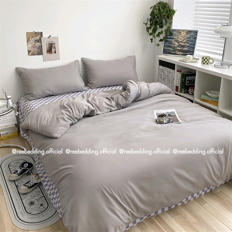 Bộ chăn ga gối Cotton TC REE Bedding đủ size giường nệm CTC192