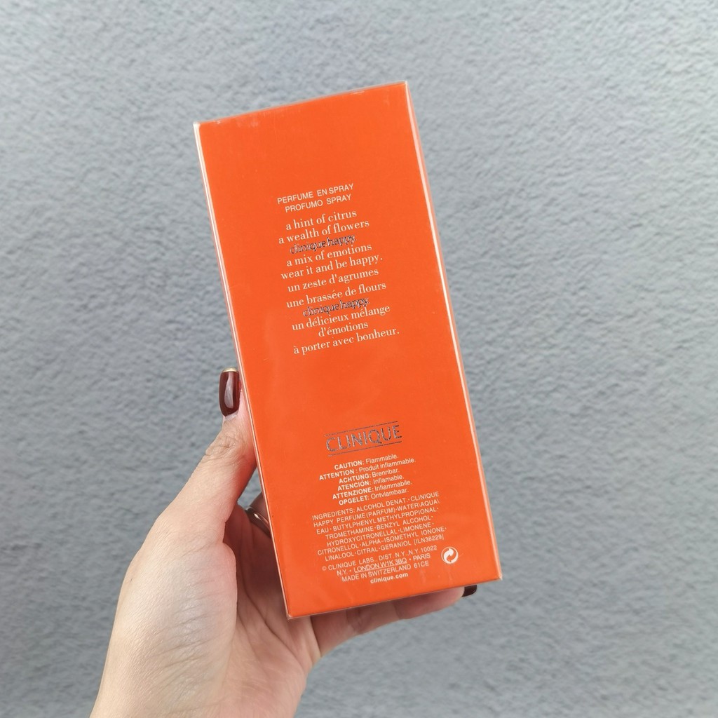 Nước hoa Clinique Happy Lady 100ml ngọt ngào