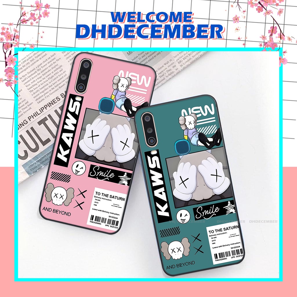 Ốp lưng Vivo U10 / Y12/ Y15 / Y17 in hình gấu K@ws, gấu nâu, dor@emon RẺ- ĐẸP- BỀN