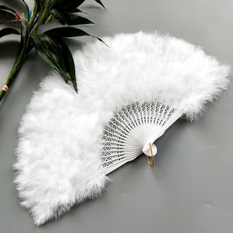 Quạt Lông Vũ Dùng Làm Đạo Cụ Chụp Ảnh Cho Người lớn Và Trẻ em
