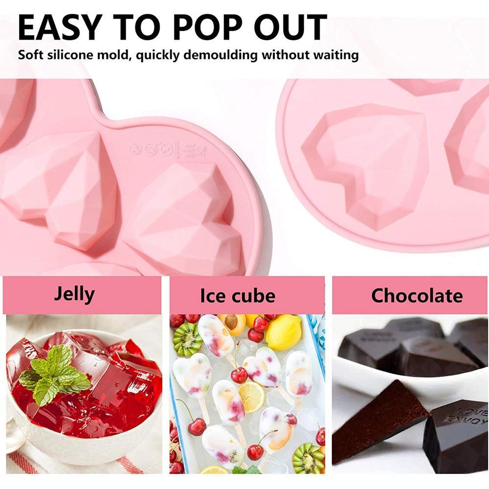 AUGUSTINA Khuôn Silicone Làm Bánh Tráng Miệng DIY