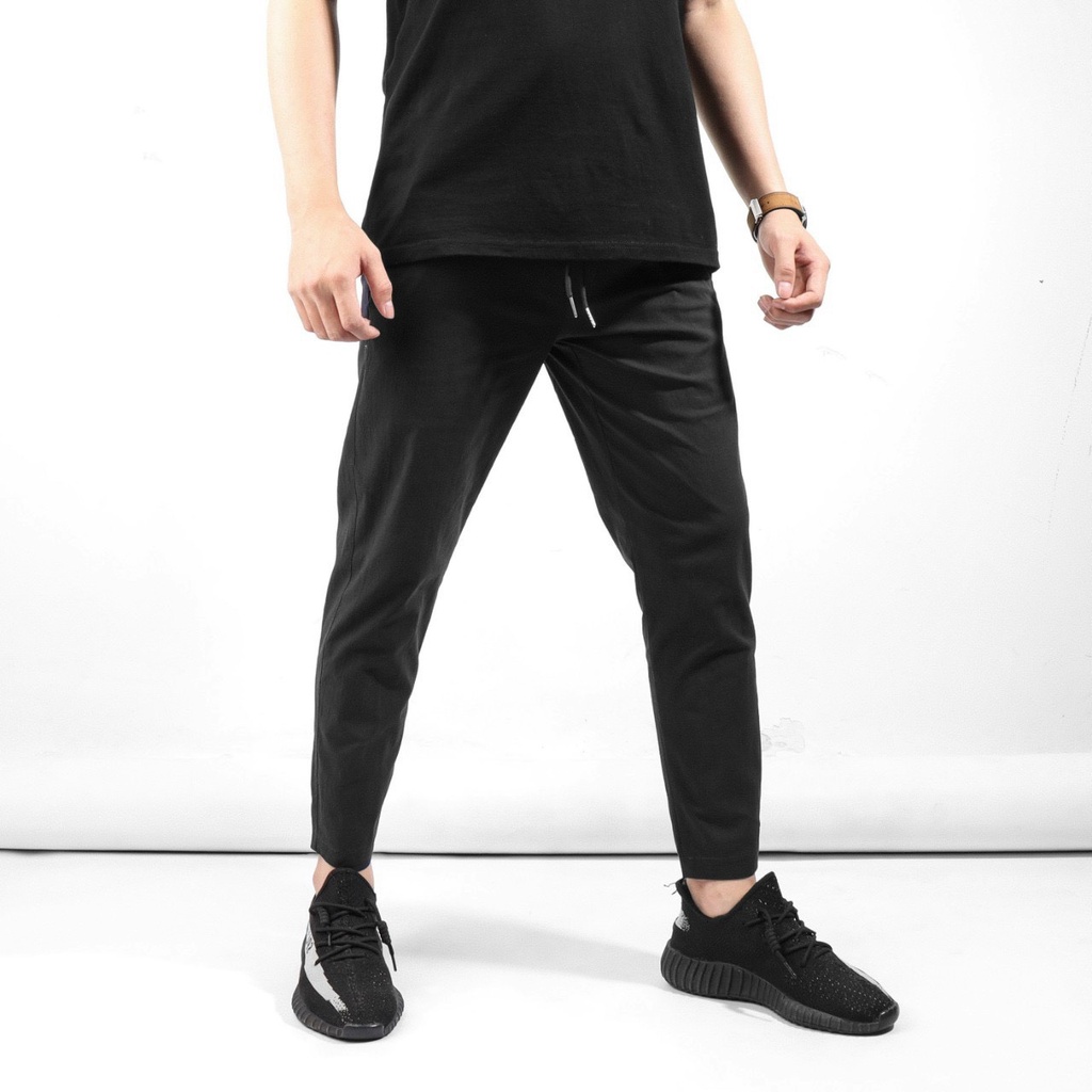 Quần dù đũi nam, fom baggy rộng thoải mái