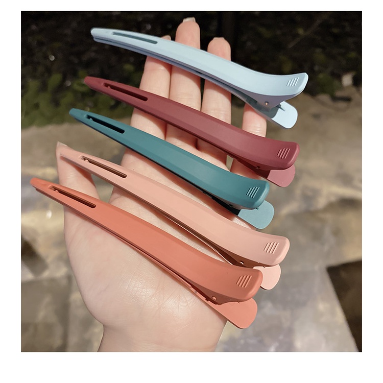 Kẹp Tóc Mỏ Vịt Nhiều Màu Sắc Dễ Thương Cho Nữ