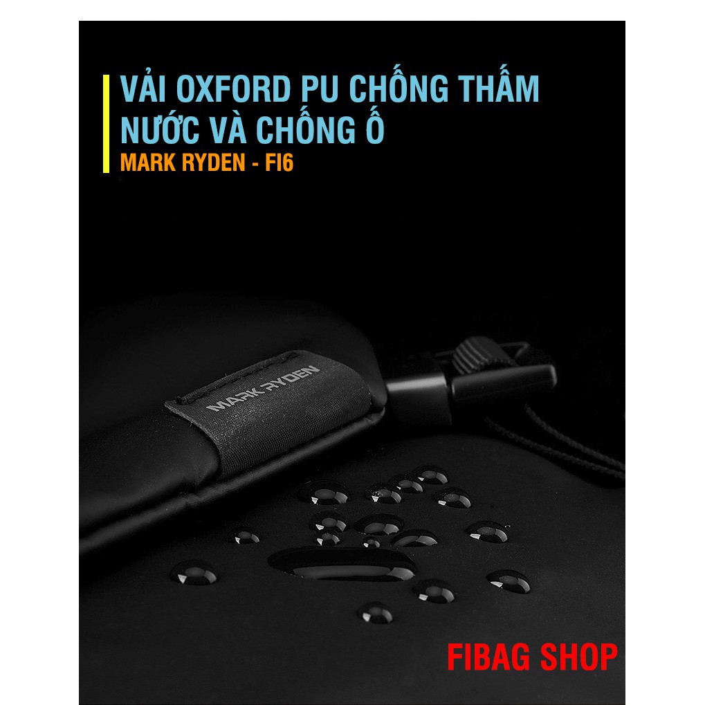 [[HÀNG BAO ĐẸP!!] Túi Đeo Chéo/ Cặp Xách Nam MARK RYDEN FI6 (CHEST BAG) Cao Cấp - Chống Thấm Nước - Chính Hãng | BigBuy360 - bigbuy360.vn