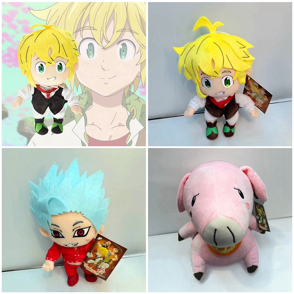 Thú Nhồi Bông Hình Nhân Vật The Seven Deadly Sins Kích Thước 8 &quot;20cm