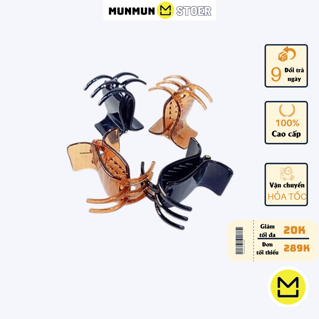 [Mã 44FASHIONSALE441 giảm 10K đơn 50K] kẹp tóc càng cua năm răng