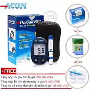 Que thử tiểu đường On Call Plus