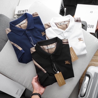  Áo Polo Nam Burberry Thêu Cao Cấp Tinh Tế 